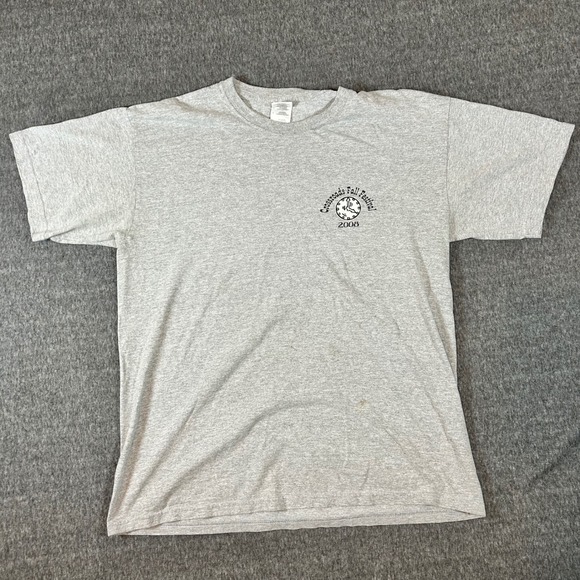 Gildan‎ Crossroads Fall Festival 2008 Winona Graphic Print T-Shirt Men's Size L - Picture 1 of 7